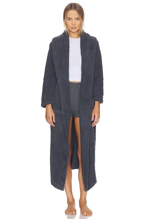 Barefoot Dreams CozyChic Robe in Slate Blue | REVOLVE