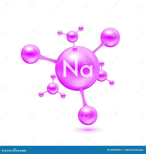 Sodium, Na Minerals For Health. Mineral Vitamin Complex. Medical And ...