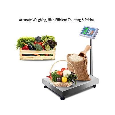 Buy Happygrill Weight Scale 660lbs Digital Scale Floor Platform Scale ...