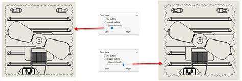 SolidWorks Drawing Crop View 的图像结果