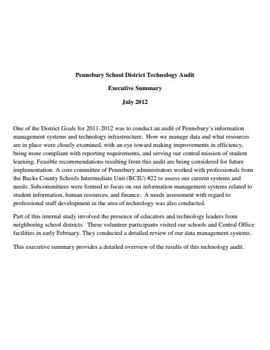 Image result for Communication Audit Executive Summary Example