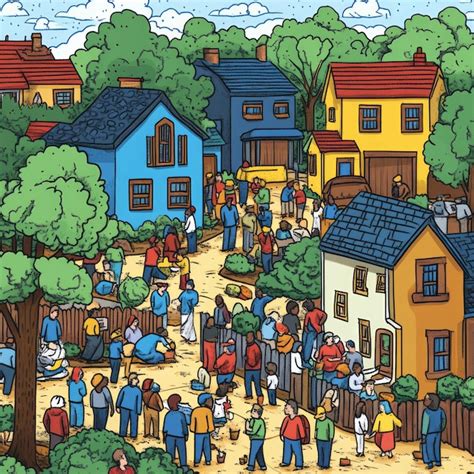 Local Community Cartoon 的图像结果