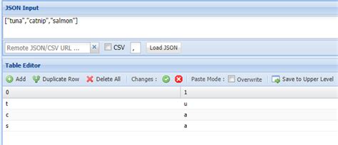 Image result for JSON Table Editor