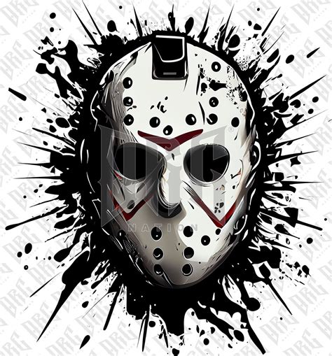 Jason Voorhees PNG Jason Voorhees Sublimation Trendy Jason - Etsy Canada