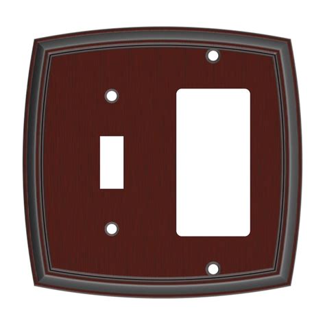 allen + roth Winslow 2-Gang Oil Rubbed Bronze Zinc Indoor Toggle ...