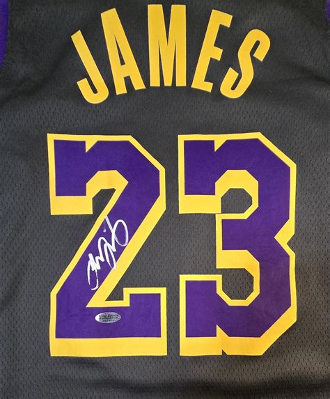 Lebron James Signed Jersey - Etsy