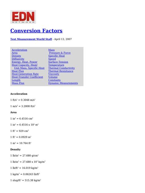 Image result for Civil Engineering Conversion Factors