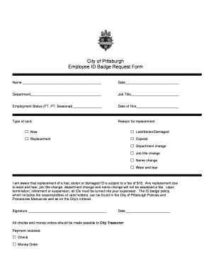 47+ Free Editable Employee Id Card Templates in MS Word [DOC] | pdfFiller
