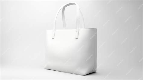 Premium AI Image | Standing Leather Bag Mockup