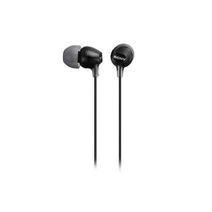 Sony MDR-EX15AP EX Stereo Headphones with Mic (Black) : Amazon.in ...