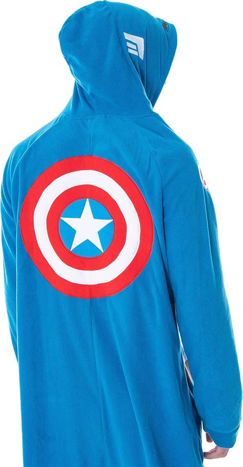 Buy Marvel Comics Men's Captain America Classic Cap Costume Outfit One ...