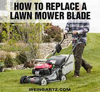 Image result for How to Replace Lawn Mower Blade