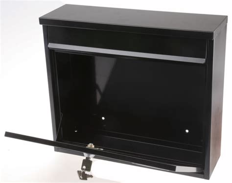 T02804 Rottner Comsafe | Black Mailbox, 310 mm x 360mm x 110 mm | 788 ...