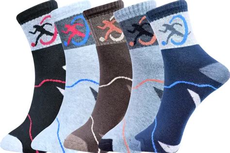 Garun Socks® Men’s Ankle-Length Towel Socks – Soft Terry Cushioned ...