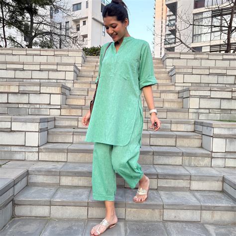 Shop Fashionable Green Co Ord Set for Women Online in India – Surma
