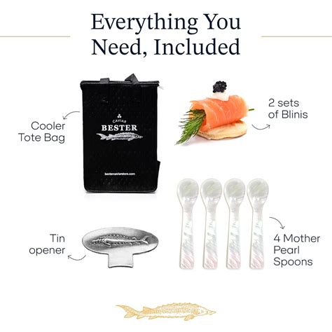 BESTERCAVIAR BESTER CAVIAR Premium Osetra Sturgeon Caviar – India | Ubuy