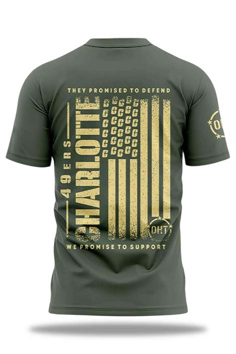 Charlotte San Francisco Military Appreciation Night 2025 Shirt