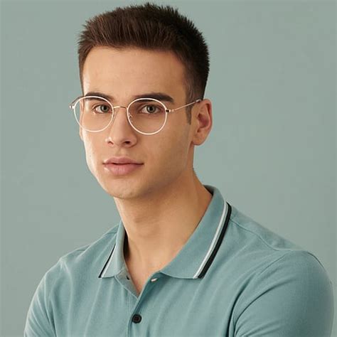 Buy White Gold Transparent Full Rim Round John Jacobs Supreme Steel JJ ...