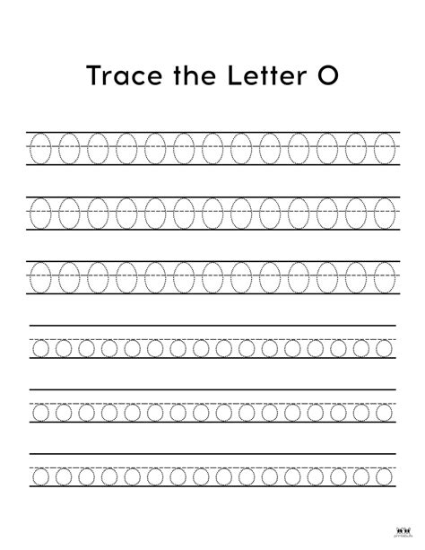Letter O Worksheets - 50 FREE Printables | Printabulls