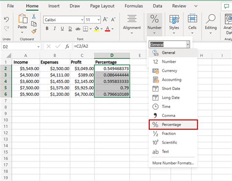 How to Calculate Profit with Excel