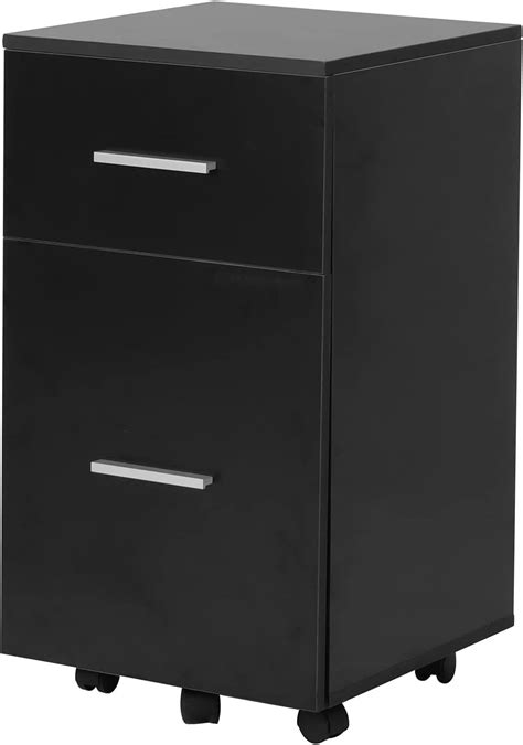 Buy 2 Drawer Lateral File Cabinet Under Desk, Wood Filing Cabinet for ...