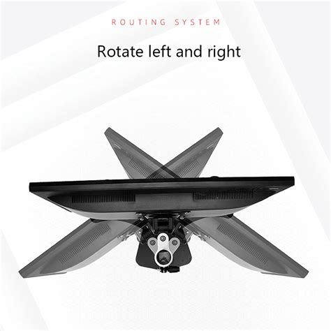 Buy TOMYEUS Arm Mount Dual Screen Monitor Stand Monitor Mount Stand ...