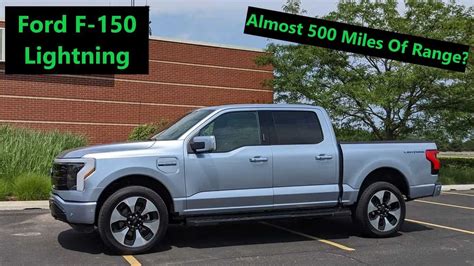 Pic Of Ford F-150 Lightning Display Shows Incredible Range Estimate
