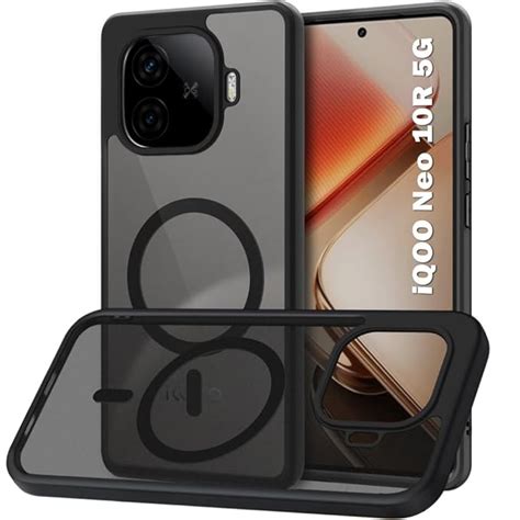 TheGiftKart Hybrid Shockproof Back Cover Case for iQOO Neo 10R 5G ...