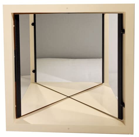 12x12 True Mirror, Our Optically Perfect Non-Reversing Mirror