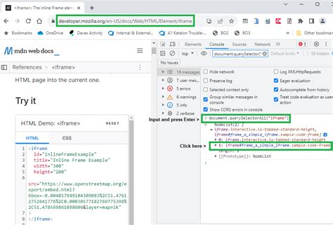 Image result for Iframe Example Dev Settings