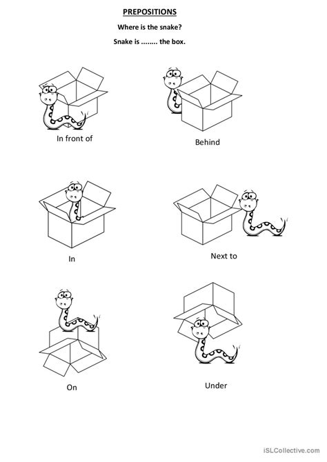 Image result for Exercises for Preposition Using a Picture