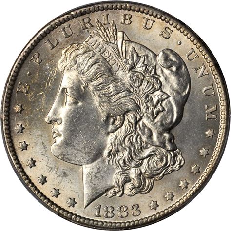 1883-CC Morgan Silver Dollar. Unc Details--Cleaned (PCGS).拍卖成交价格及图片- 芝麻 ...