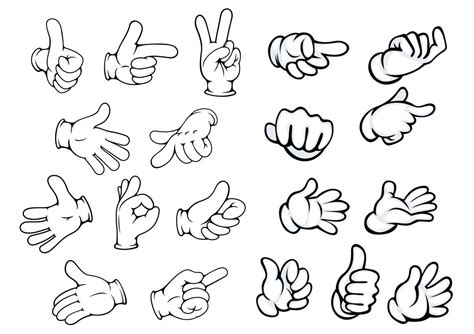 Cartoon Hand Some 的图像结果