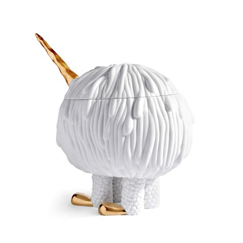 Haas Mojave Palm Unicorn Candle 4-wick - White + Gold - L'OBJET