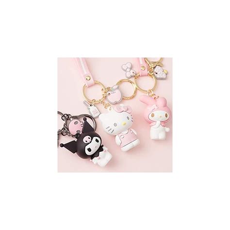 Buy Cute Keychain Kawaii Anime Keychain, Hello Kitty, My Melody,Kuromi ...