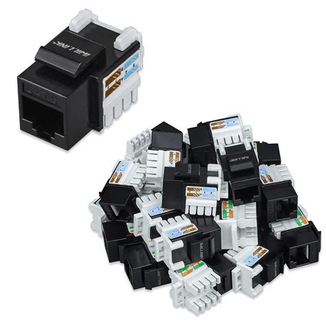 Buy Iwillink 20 Packs Cat6 Keystone Jack RJ45 Keystone Jack, UTP ...