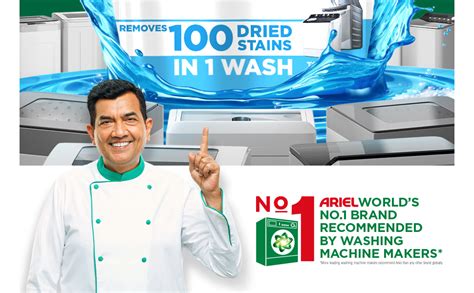 Ariel Power Gel Liquid Detergent for Top Load & Semi Auto – 3.2kg ...