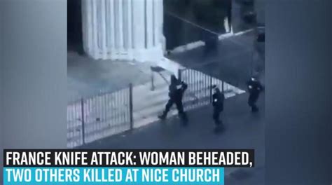 France church attack: Woman beheaded, two others killed in suspected ...