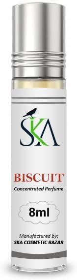 SKA Biscuit Attar Perfume Oil For Men & Women 0% Alcohol With Floral ...