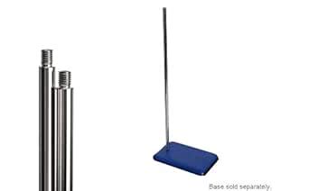 Borosil Retort Base SS Steel Rod with SS Grade 201, 12 X 500, 2/CS ...