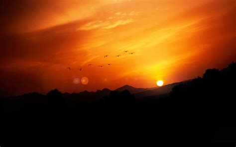 Sun Burn MacBook Air Wallpaper Download | AllMacWallpaper