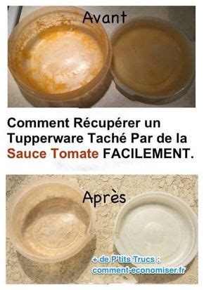 Comment Récupérer un Tupperware Taché Par de la Sauce Tomate Facilement ...
