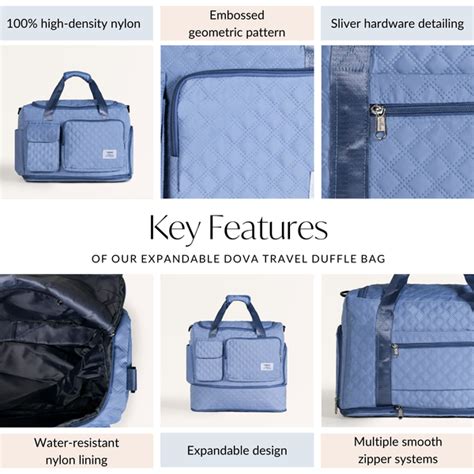 Expandable Dova Travel Duffle Bag Online - Premium Duffel Bag | Nestasia