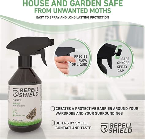 RepellShield Natural Moth Repellent Spray – Moth Repellent for ...