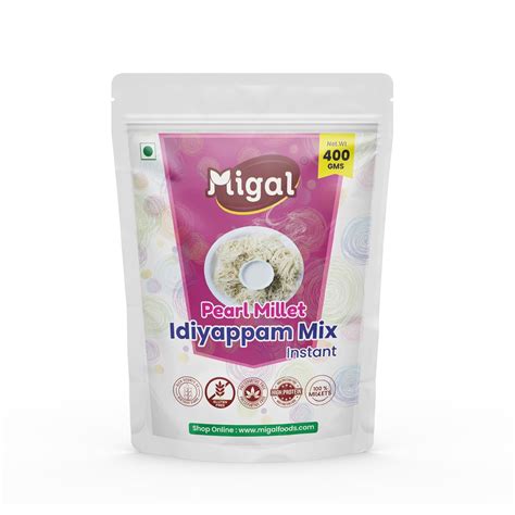 Migal Pearl Millet Idiyappam Instant Mix - 400g | Idiyappam Mix ...