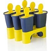 Buy ClazKit 6 Pcs 100% Food Grade Homemade Reusable Ice Popsicle Makers ...