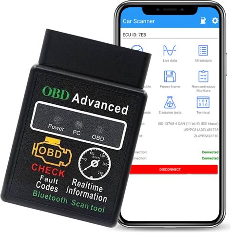 MODAXE Bluetooth OBDII Car Scanner & Code Reader – Advanced OBD2 ...