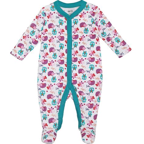 Fs Mini Klub Girls Full Sleeves Sleepsuit with All Over Print : Amazon ...