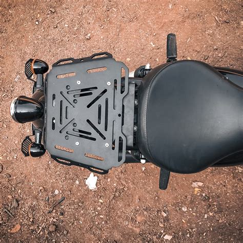 Pillion Luggage Rack for Meteor 350 by ADV TRIBE