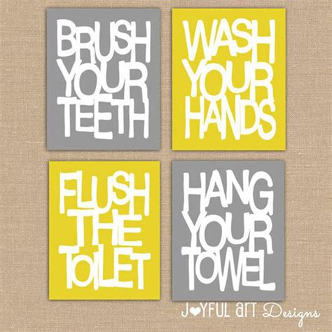 35+ Ways To Transform Your Boring Restroom Into A Humorous Aesthetic S ...